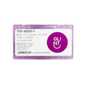 Glint Cerámico brackets con tubo Borgatta 20 pzas.