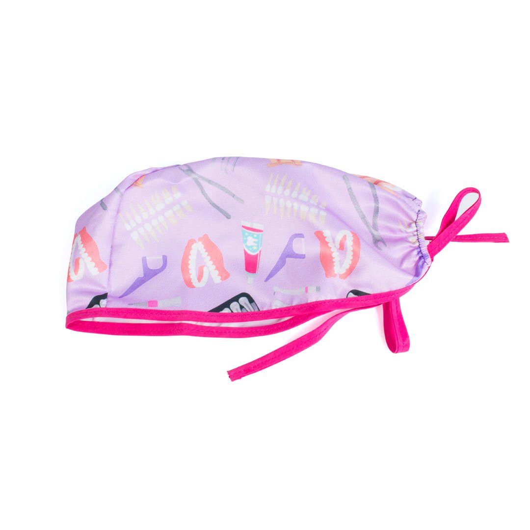 Gorro quirúrgico estampado Odonto Bright