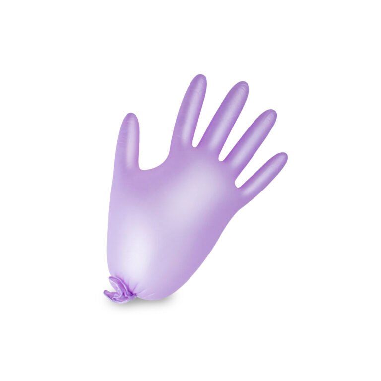 Guantes de nitrilo metálicos Uniseal caja con 100 pzas