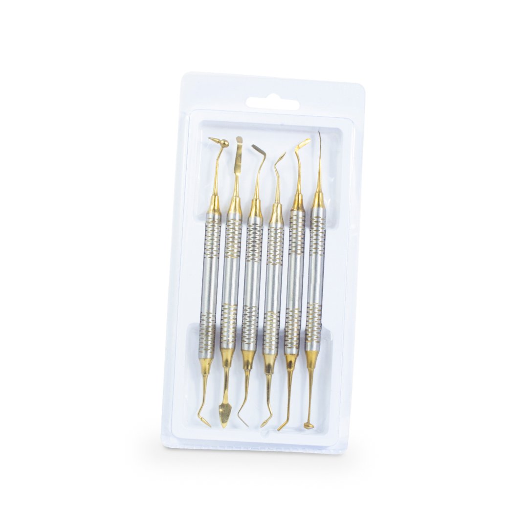 Kit de espátulas de teflón para resina 6 piezas