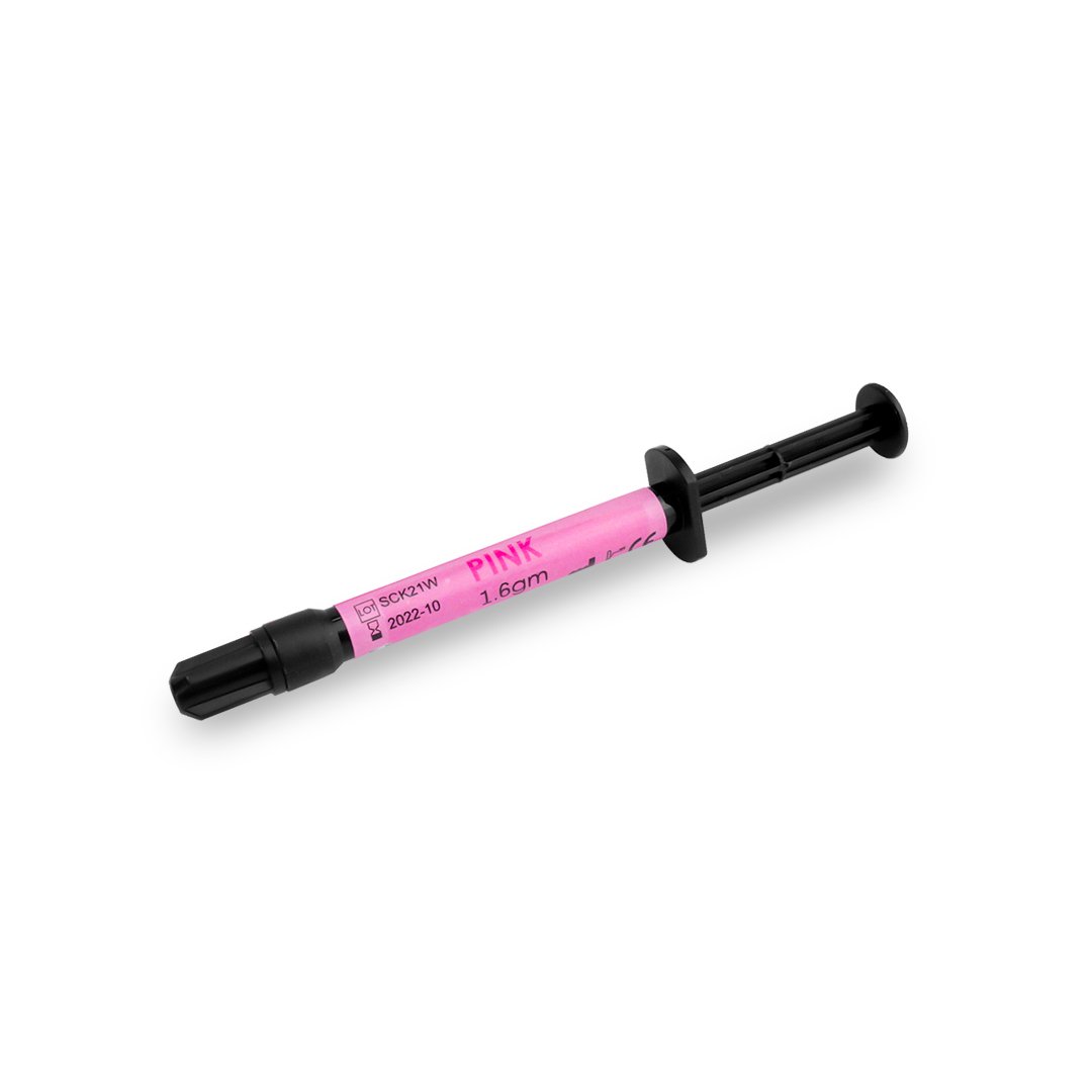 Kit con 8 jeringas de resina fotopolimerizable para caracterización Parafil Stain PRIME DENT 1.6 g.