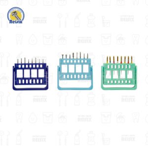 Gradilla endodoncia metálica