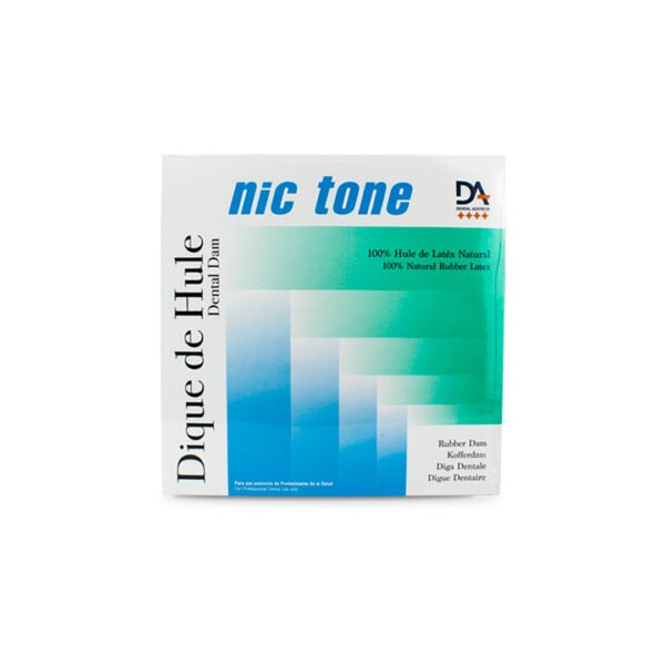 Diga Dentale MDC NIC TONE® Easy-Dam Gomma Naturale Blu 6x6 - Scatola 36 Fogli