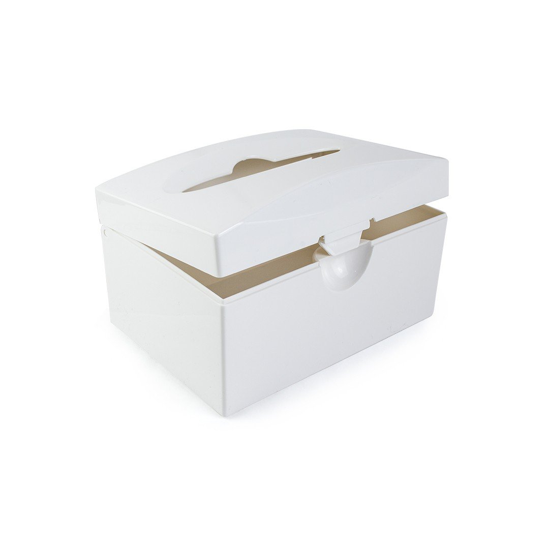 Charola con portavasos y dispensador de pañuelos con anillo para unidad - Image 3