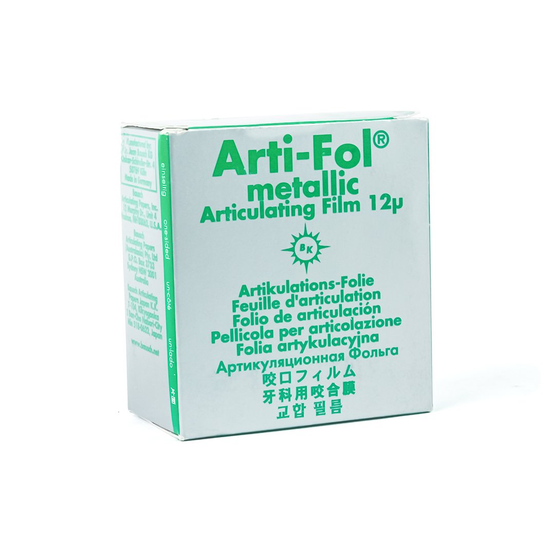 Arti-Fol Metallic Bicolor papel de articular 12 micras con dispensador Bausch 20 metros - Image 2