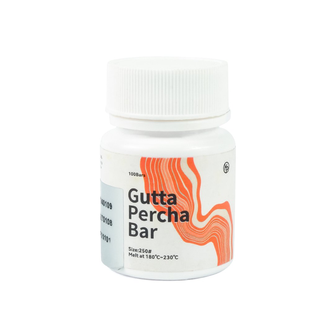 Bote de barras de gutapercha para sistema de obturación tamaño #250 Woodpecker 100 piezas