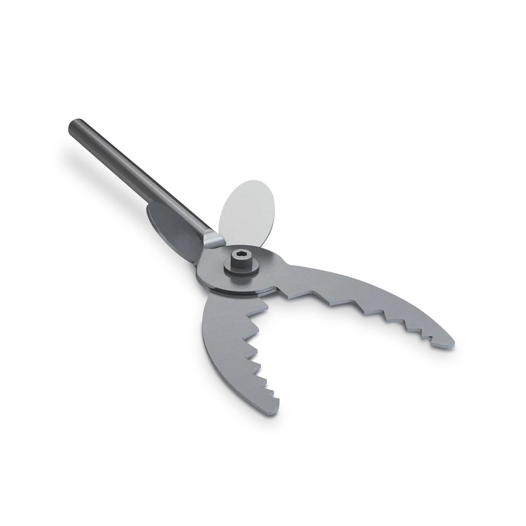 Tenedor desdentado ajustable Bio-art