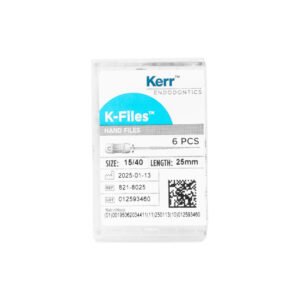 K-files limas Kerr 6 piezas
