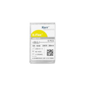 K-flex limas Kerr 6 piezas